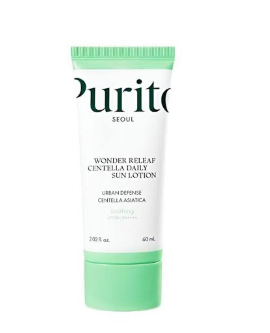 Purito Seoul] Wonder Releaf Centella Daily Sun Lotion 60ml