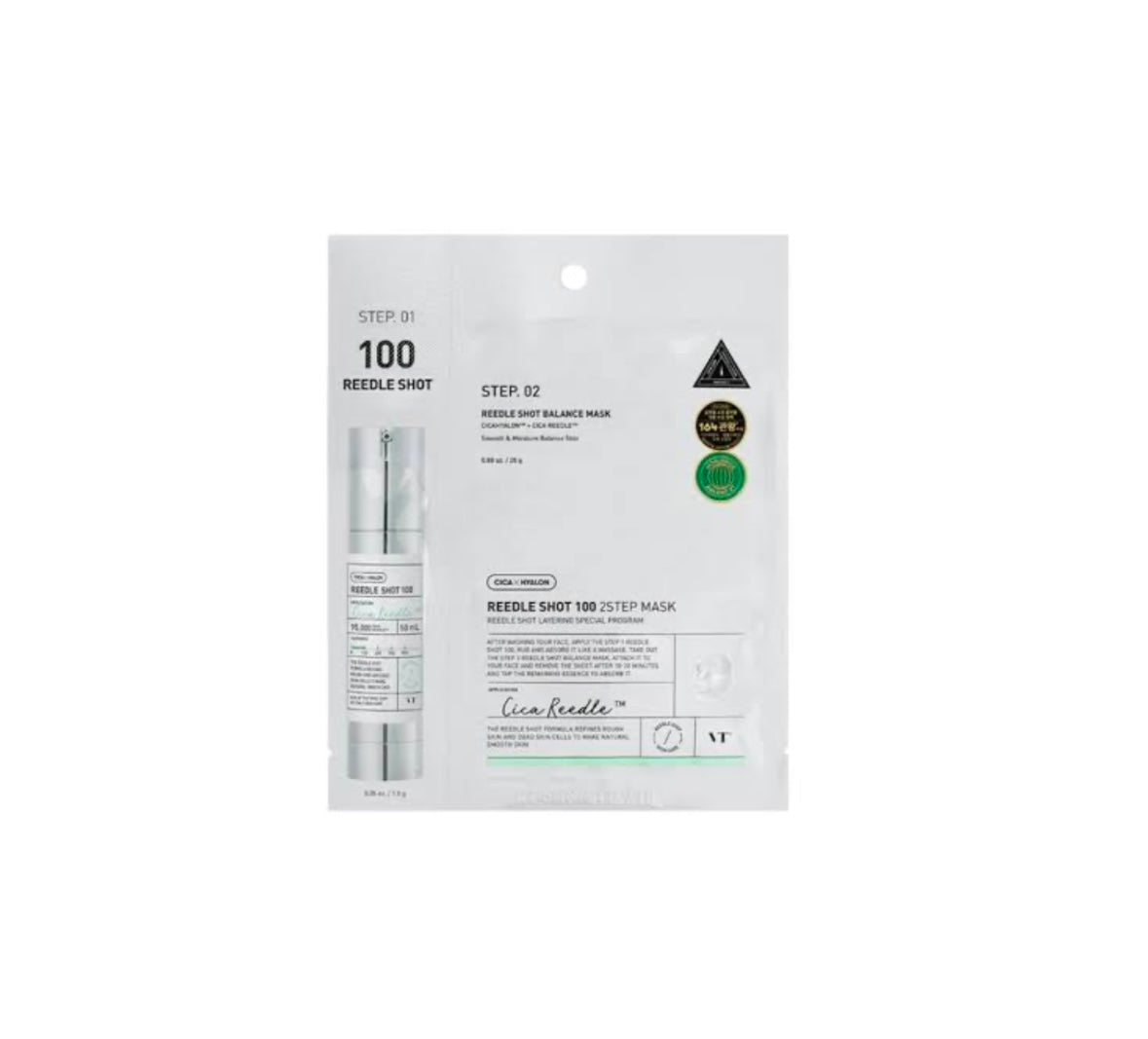 [VT Cosmetics] Reedle Shot 100 2-Step Mask (1ea)